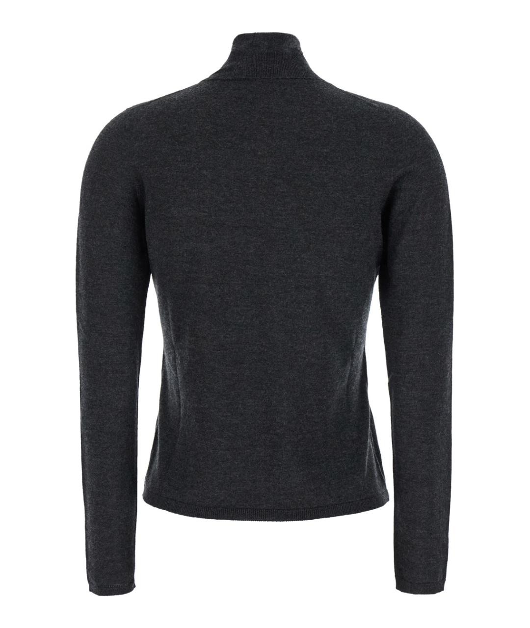 MAX MARA Серый кашемировый джемпер / свитер, фото 2