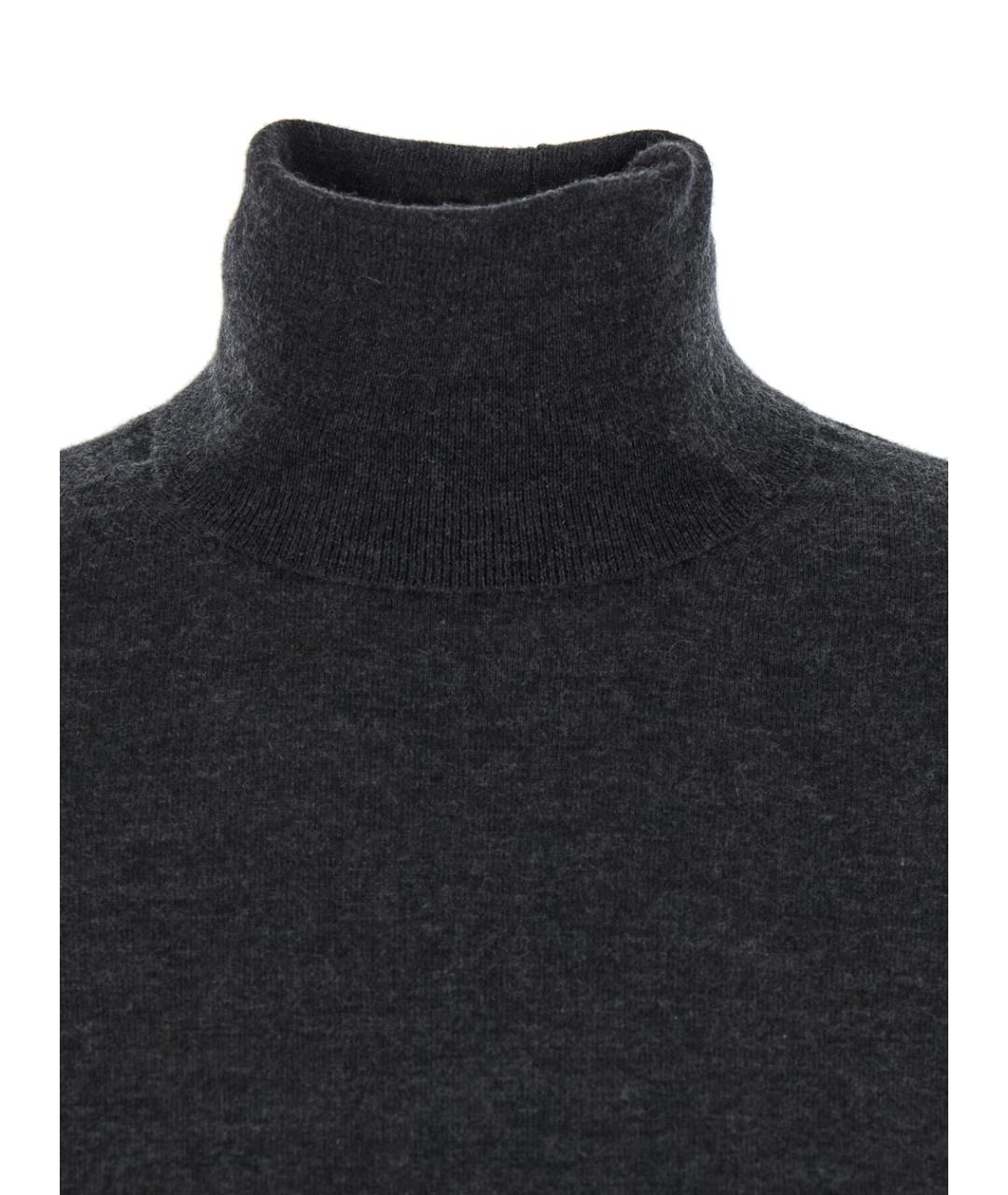 MAX MARA Серый кашемировый джемпер / свитер, фото 3