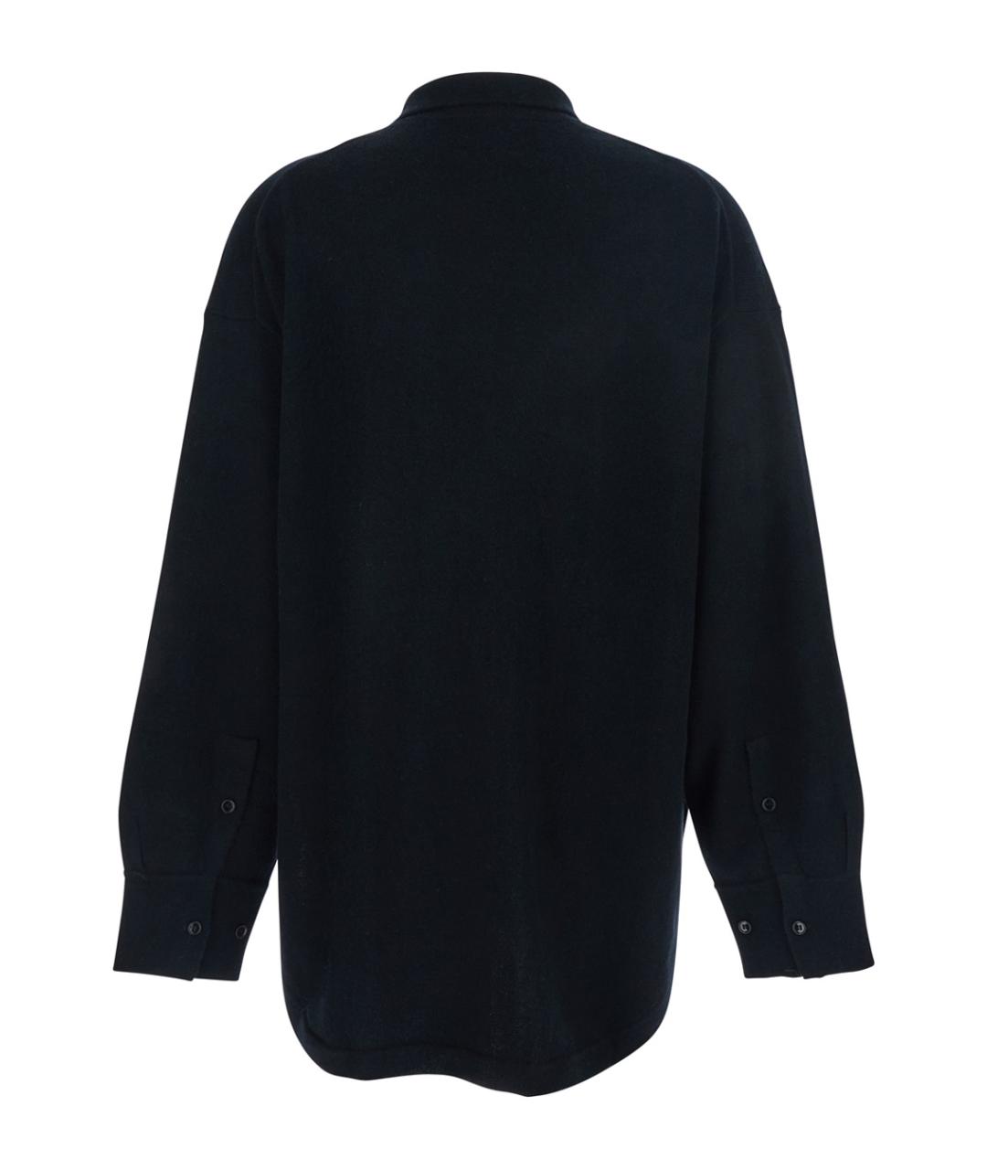 ALLUDE Черная шерстяная рубашка, фото 2