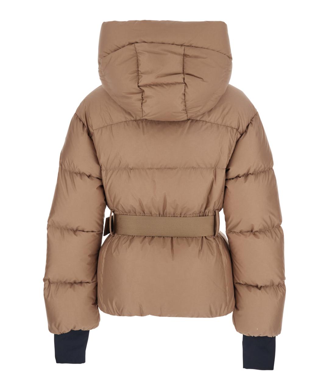 MONCLER GRENOBLE Розовый полиэстеровый пуховик, фото 2