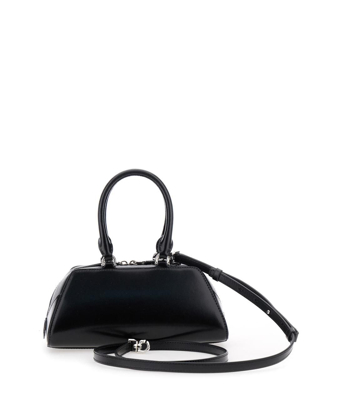 GIVENCHY Черная кожаная сумка с короткими ручками, фото 2