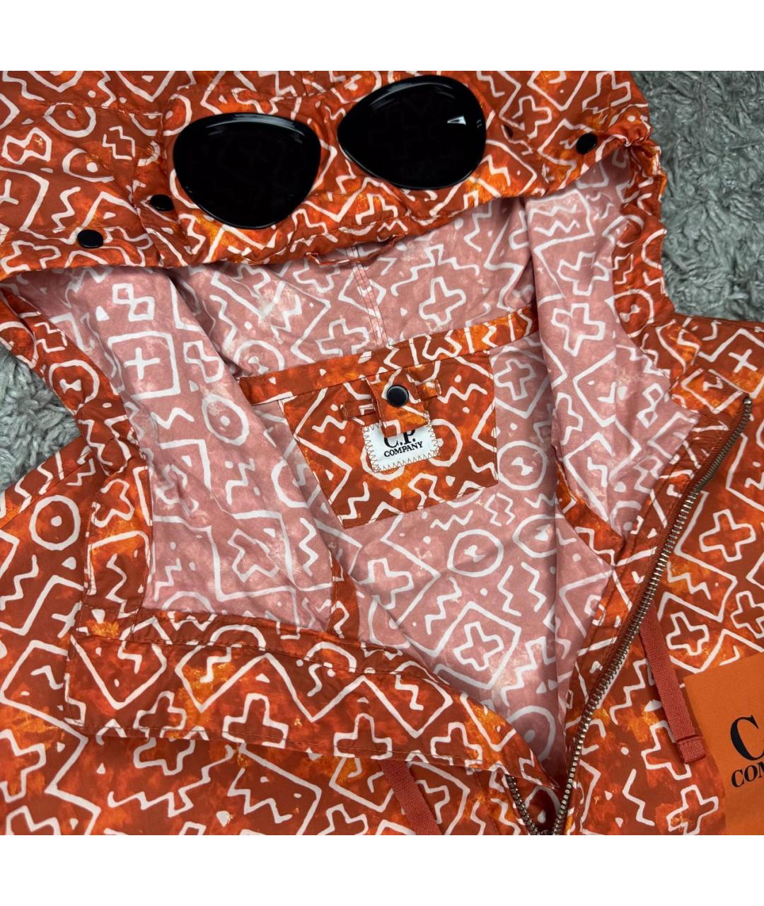 CP COMPANY Оранжевая полиэстеровая куртка, фото 2