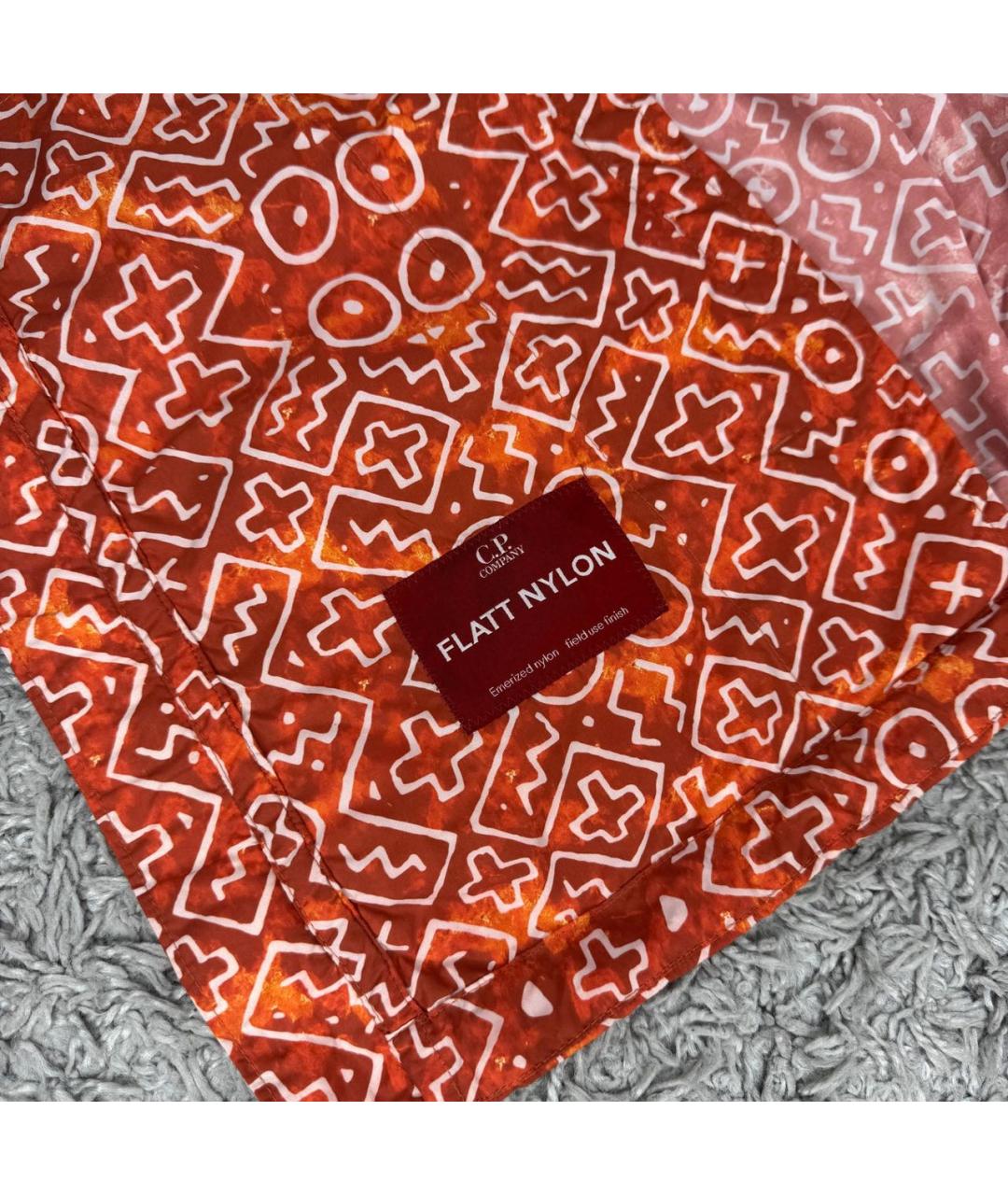 CP COMPANY Оранжевая полиэстеровая куртка, фото 3