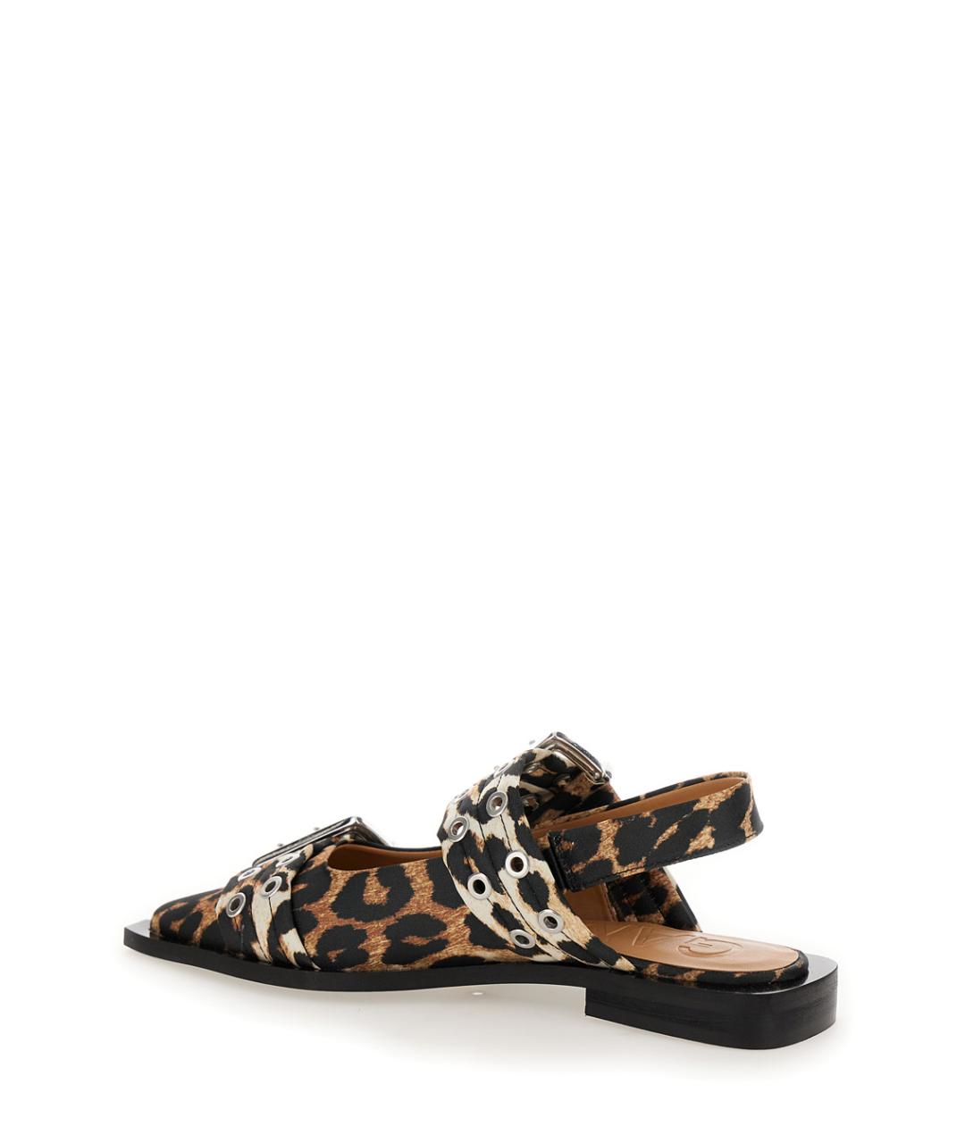 GANNI Мульти синтетические мюли, фото 3