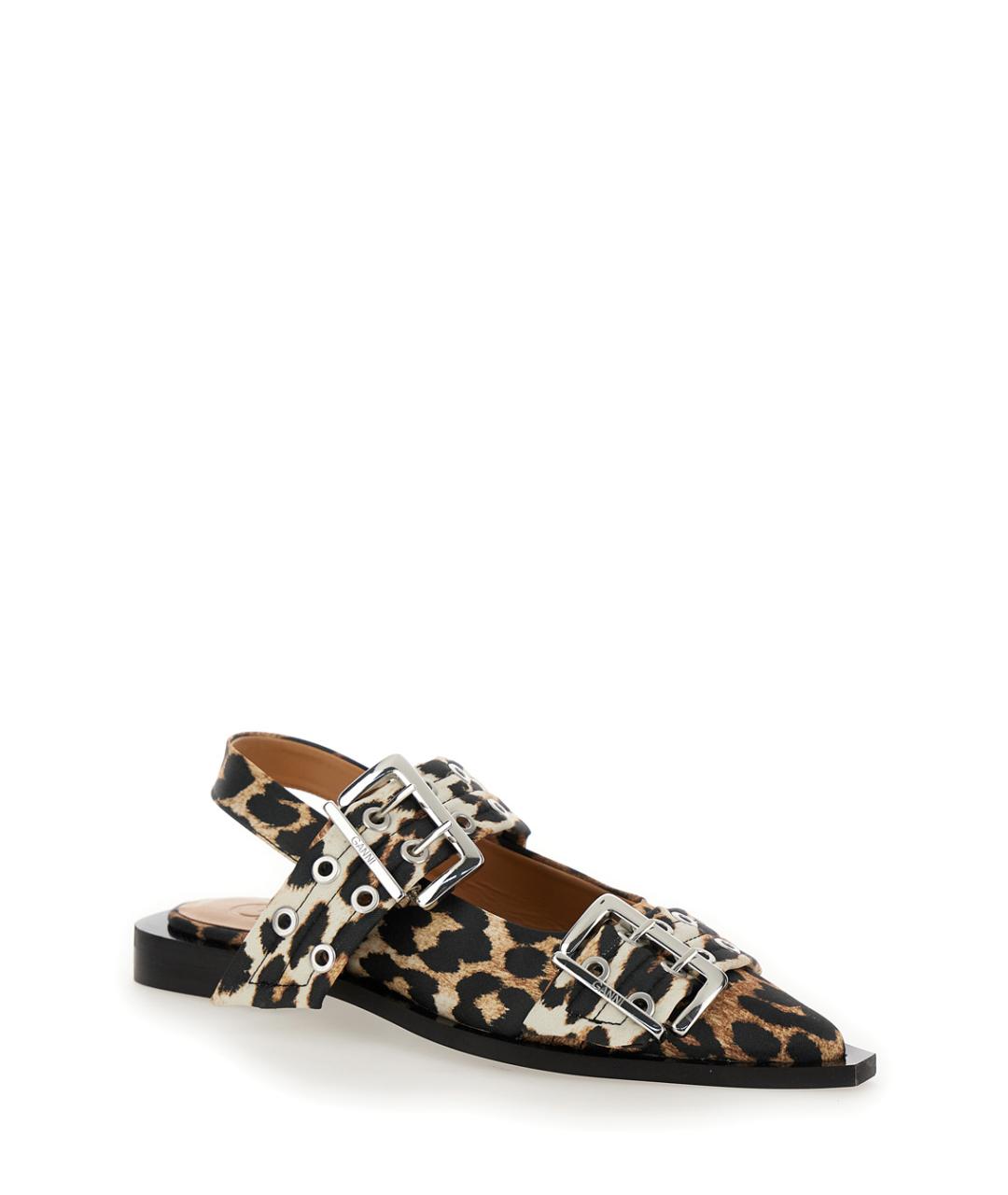 GANNI Мульти синтетические мюли, фото 2