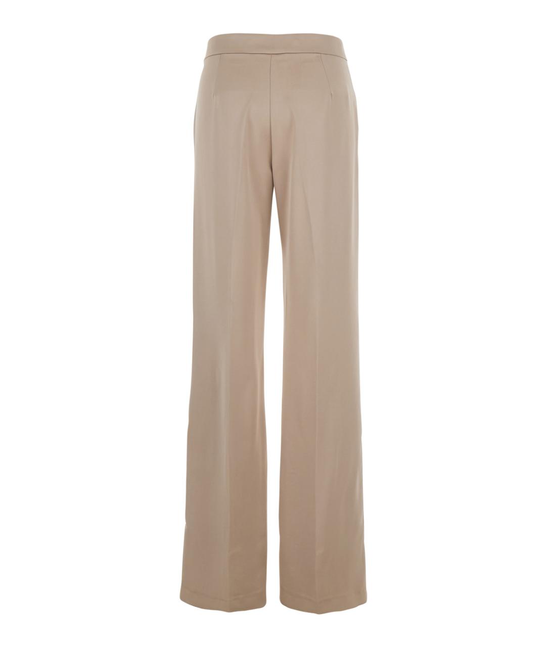THE ANDAMANE Бежевые прямые брюки, фото 2