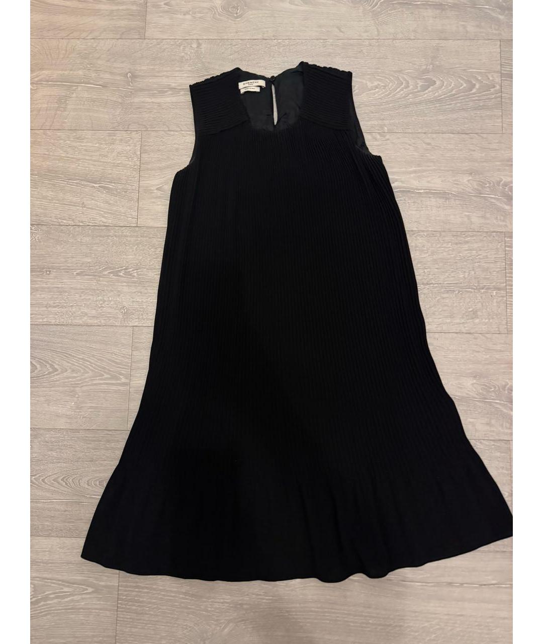 GIVENCHY Черное полиэстеровое коктейльное платье, фото 3