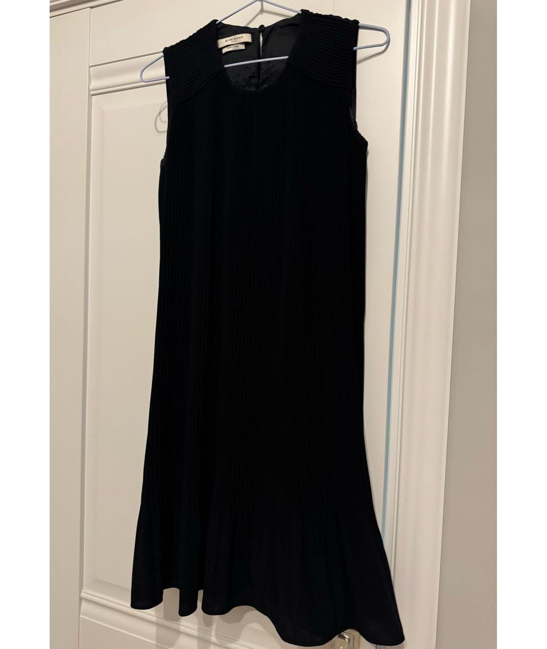 GIVENCHY Черное полиэстеровое коктейльное платье, фото 5