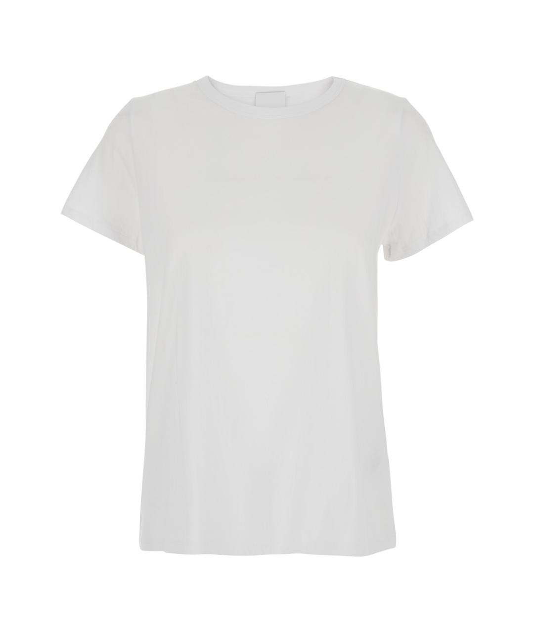 ALLUDE Белая хлопковая футболка, фото 1