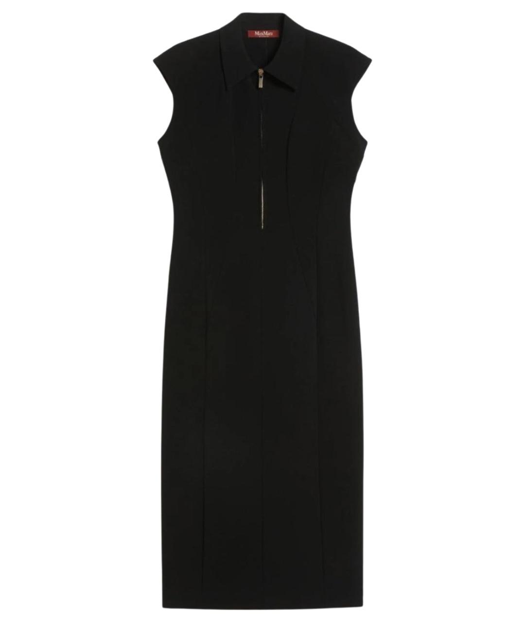 MAX MARA STUDIO Черное повседневное платье, фото 1