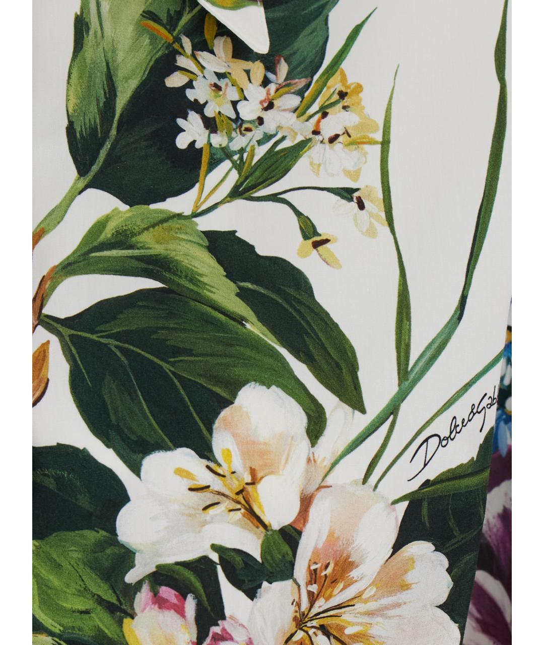 DOLCE&GABBANA Мульти хлопковая рубашка, фото 3