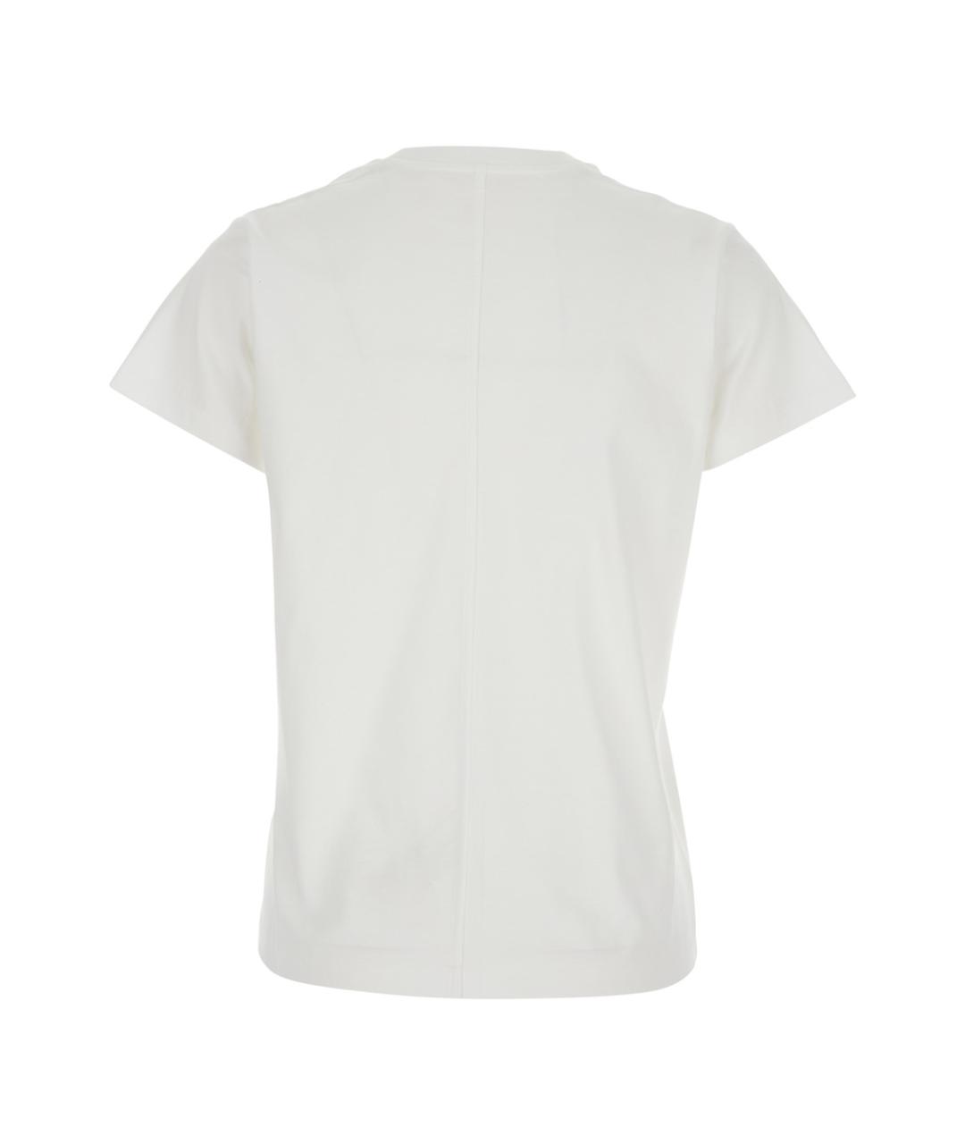 THE ROW Белая хлопковая футболка, фото 2