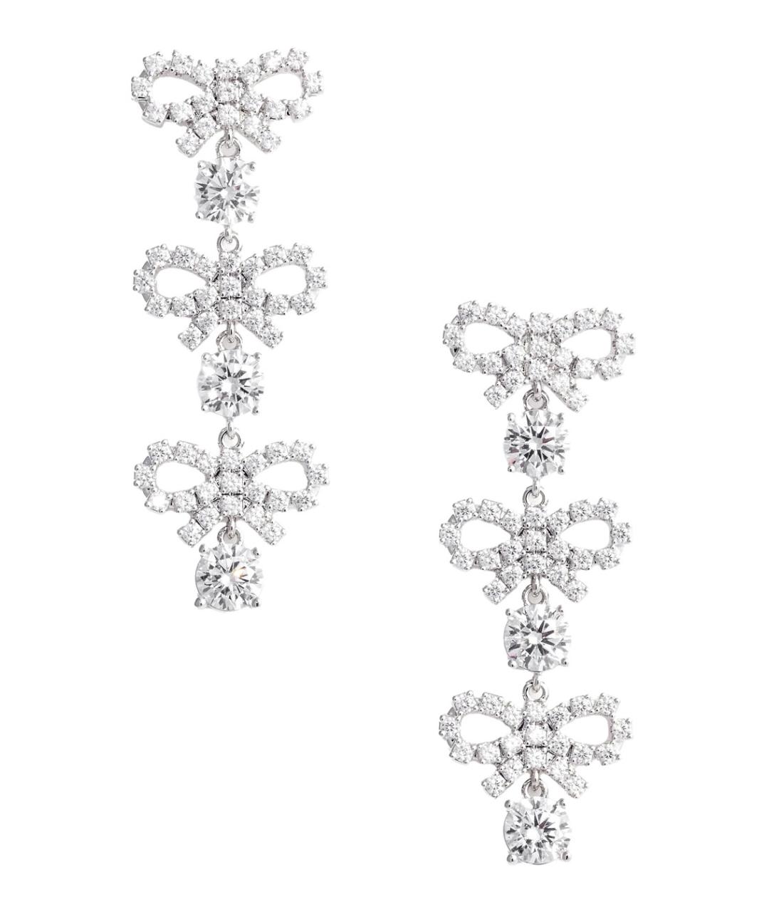 SELF-PORTRAIT Серебряные металлические серьги, фото 1