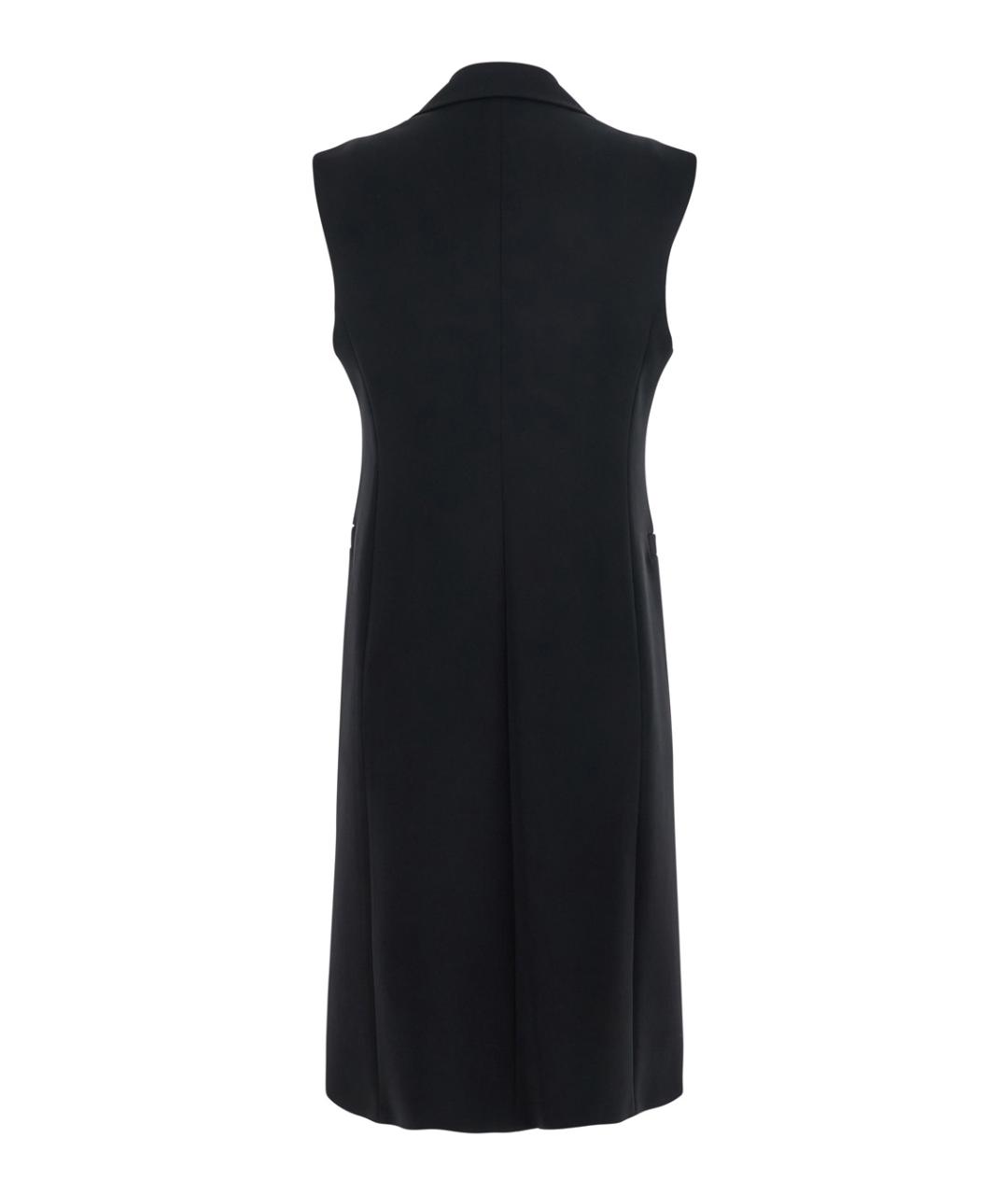 MAX MARA STUDIO Черный ацетатный жакет/пиджак, фото 2