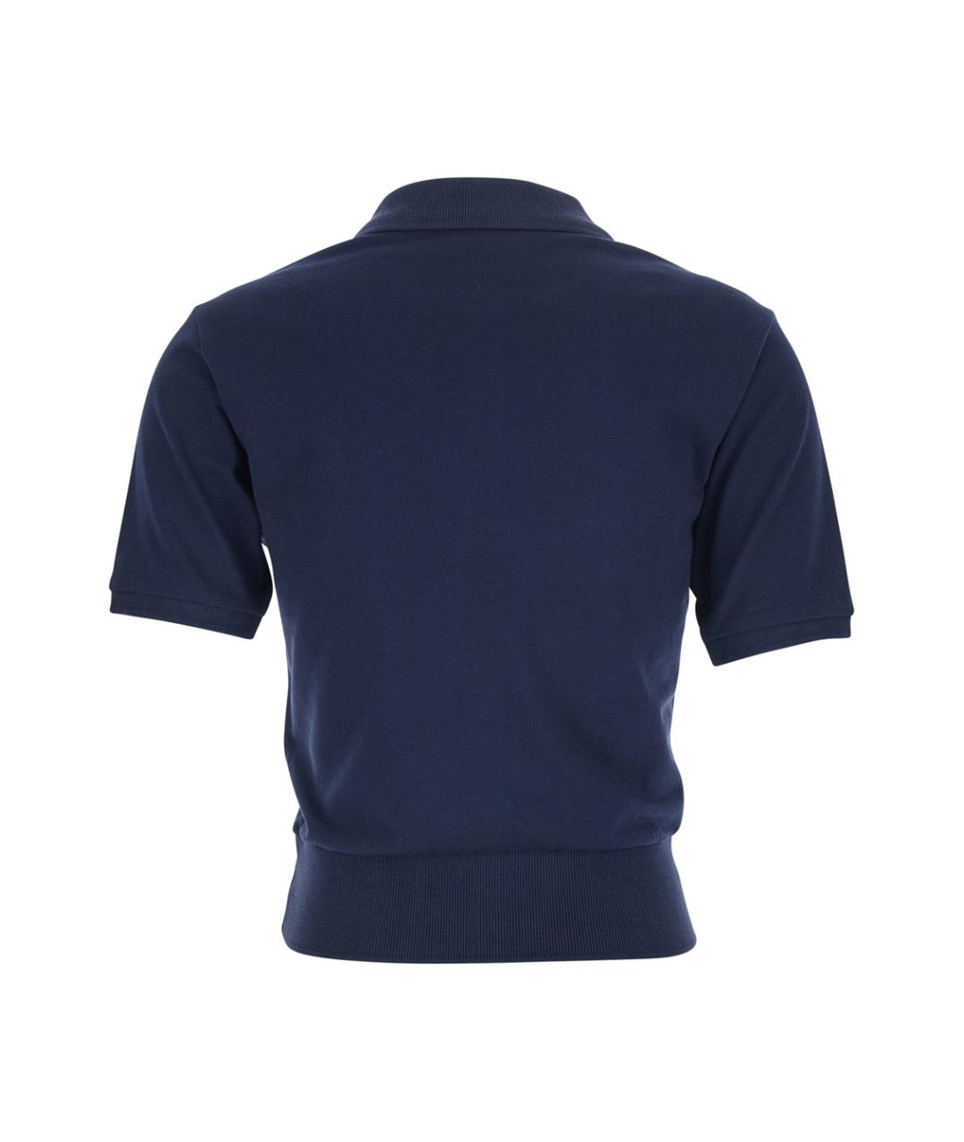 A.P.C. Синяя хлопковая футболка, фото 2