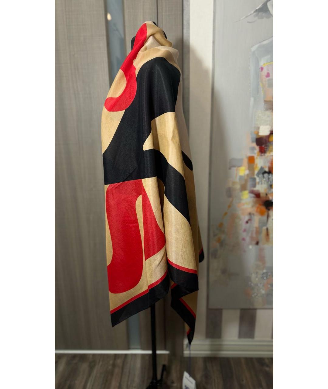 BURBERRY Мульти хлопковый платок, фото 7