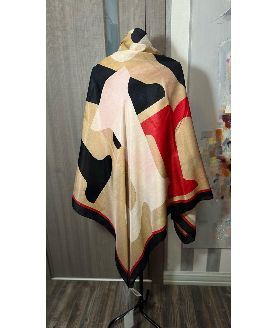 BURBERRY Мульти хлопковый платок, фото 6
