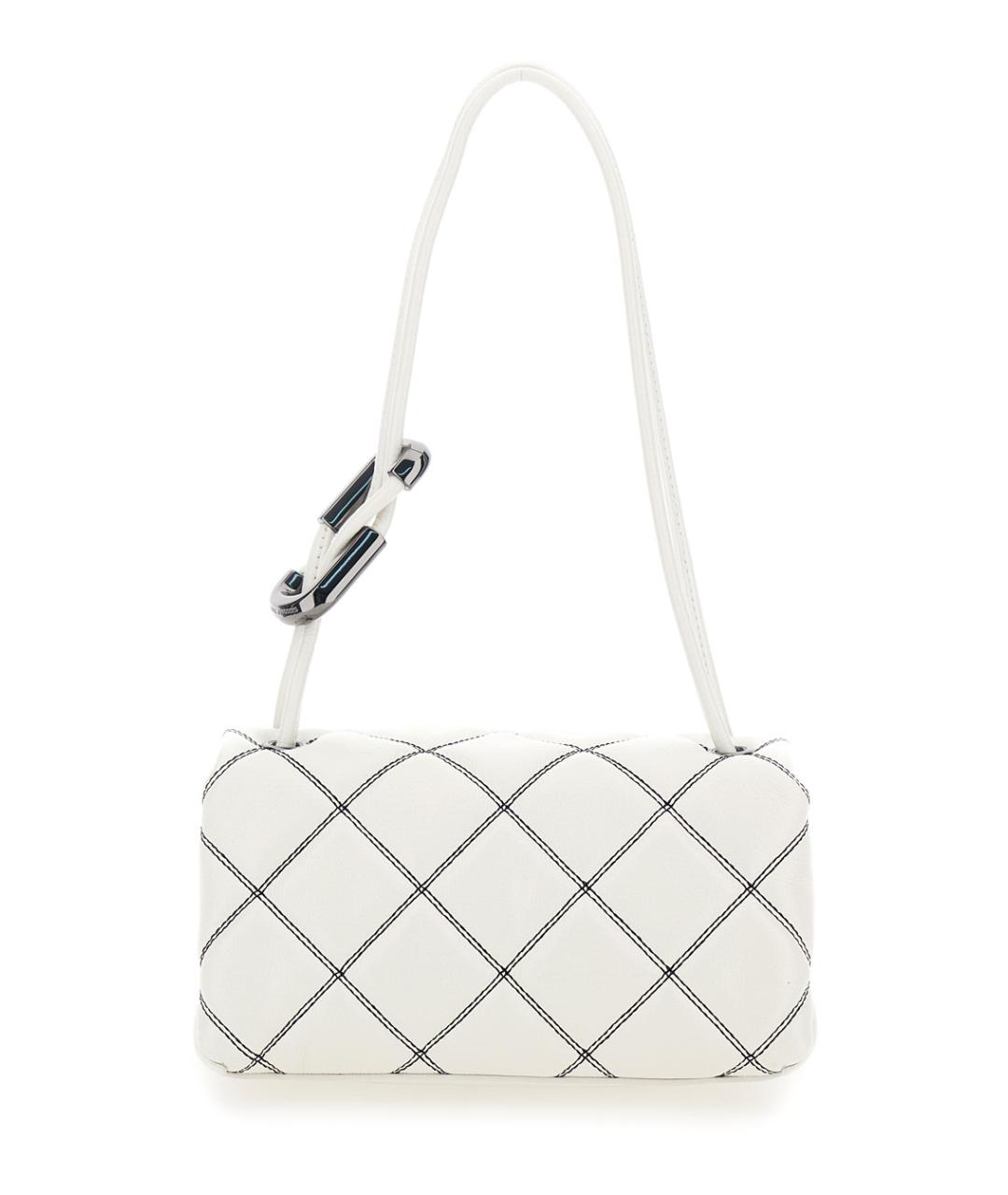 MARC JACOBS Белая кожаная сумка через плечо, фото 2