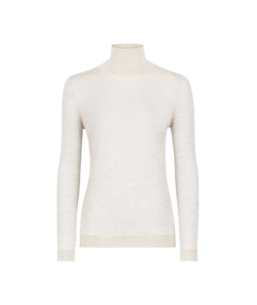 FALCONERI Бежевая кашемировая водолазка, фото 1