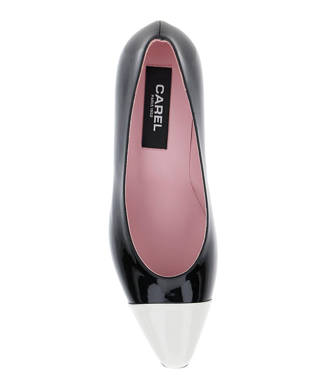 CAREL Черные кожаные туфли, фото 4