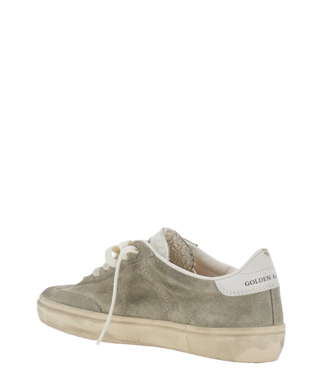 GOLDEN GOOSE DELUXE BRAND Серые замшевые кроссовки, фото 3