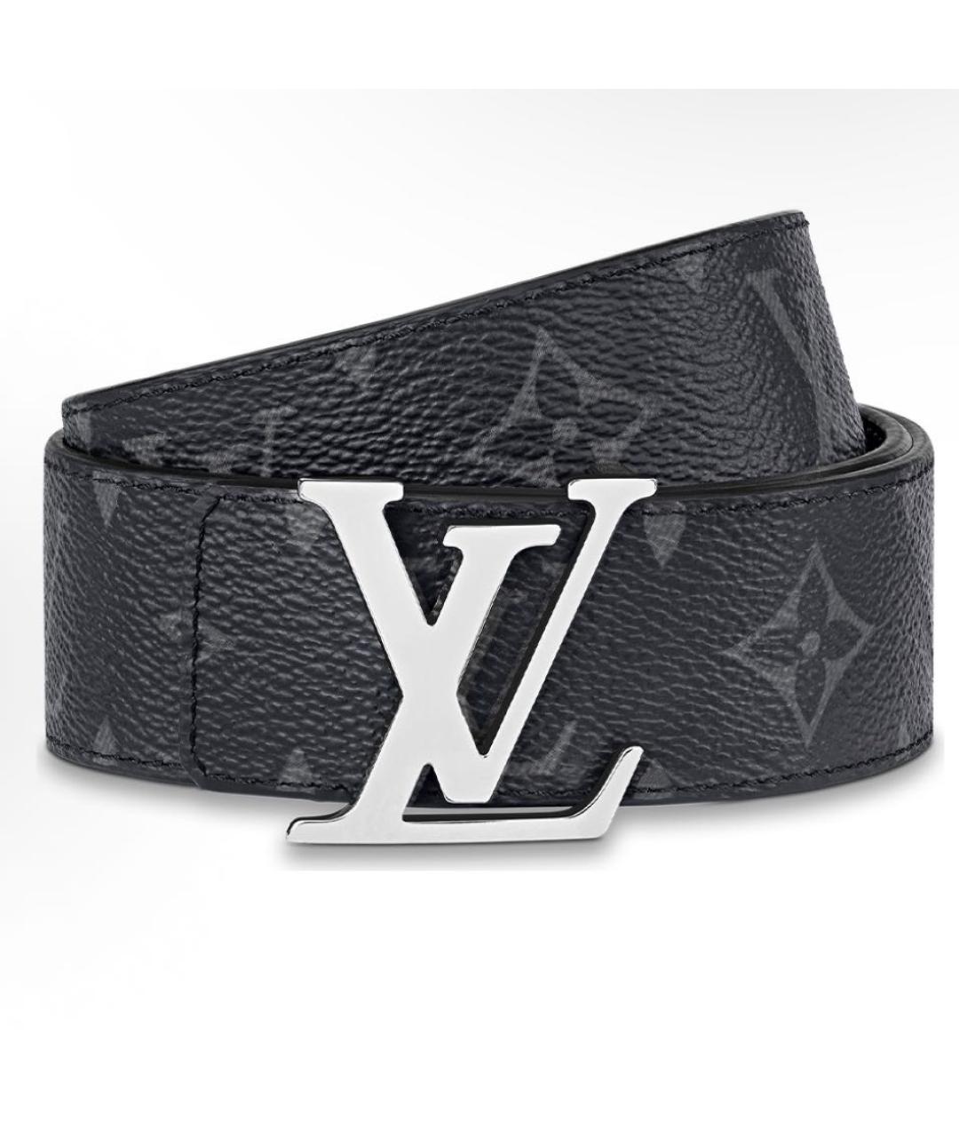 LOUIS VUITTON Черный ремень, фото 2