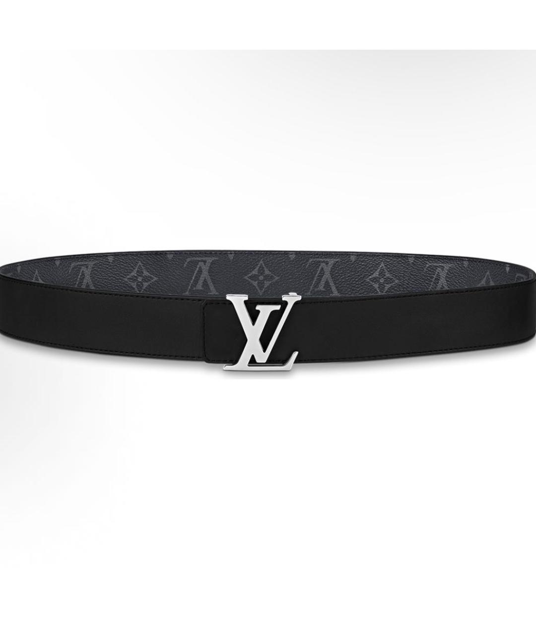 LOUIS VUITTON Черный ремень, фото 4