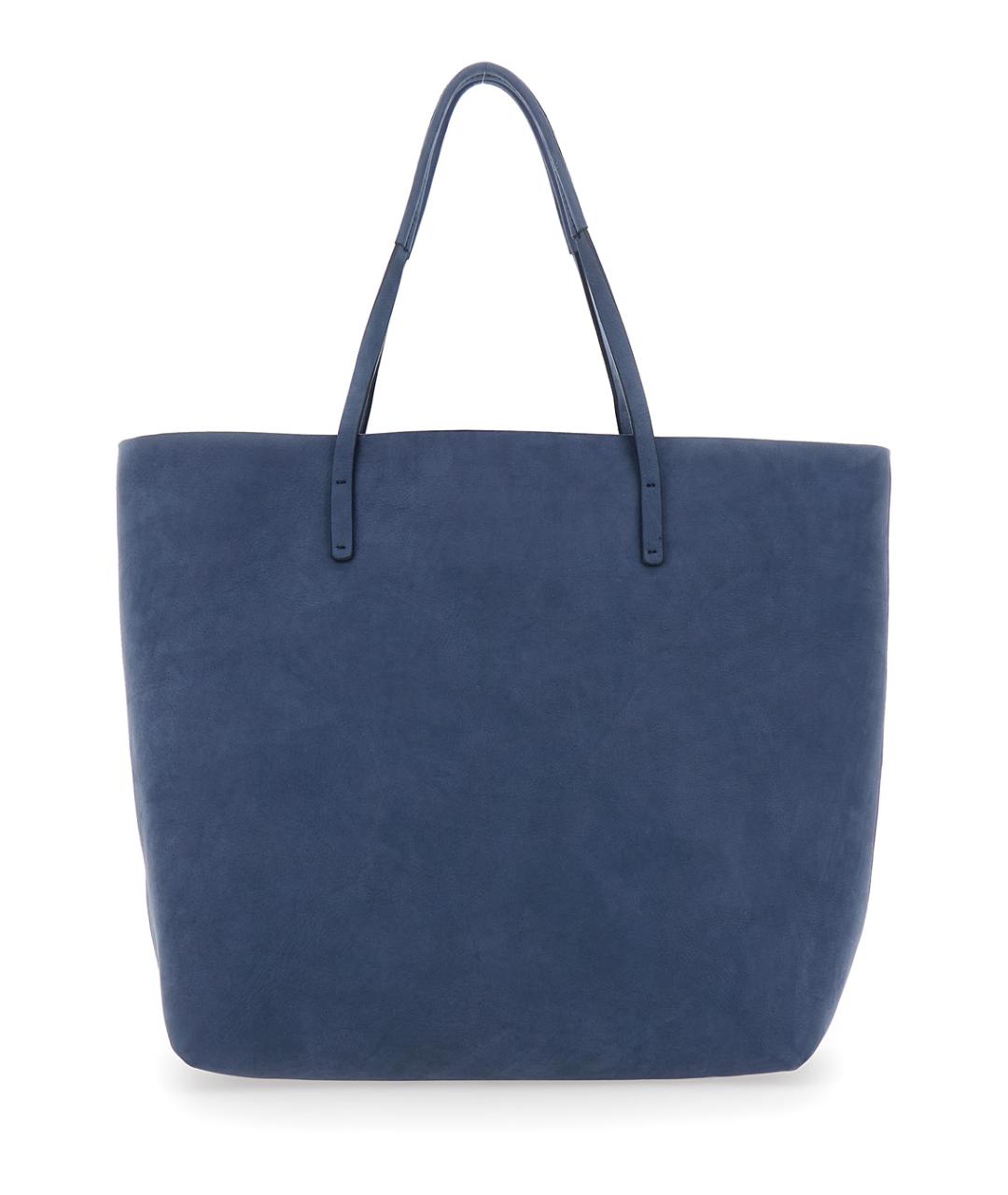 VIVIENNE WESTWOOD Синяя кожаная сумка тоут, фото 2