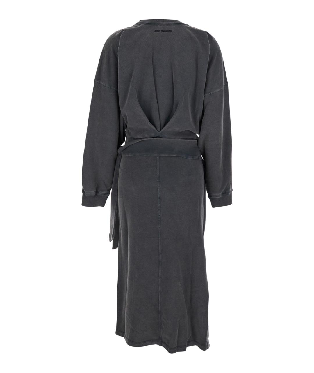 ISABEL MARANT Черное хлопковое вечернее платье, фото 2