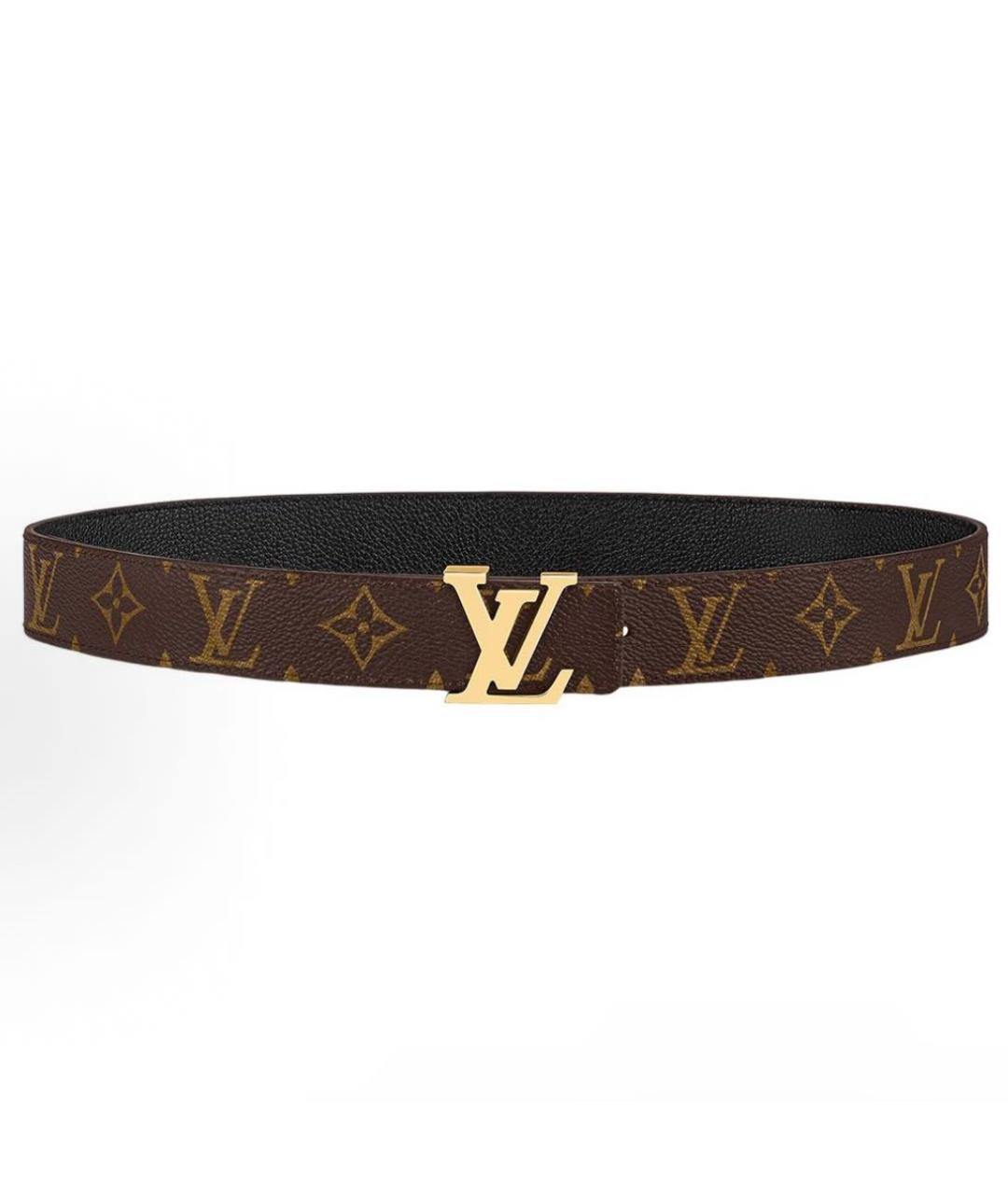 LOUIS VUITTON Коричневый ремень, фото 4