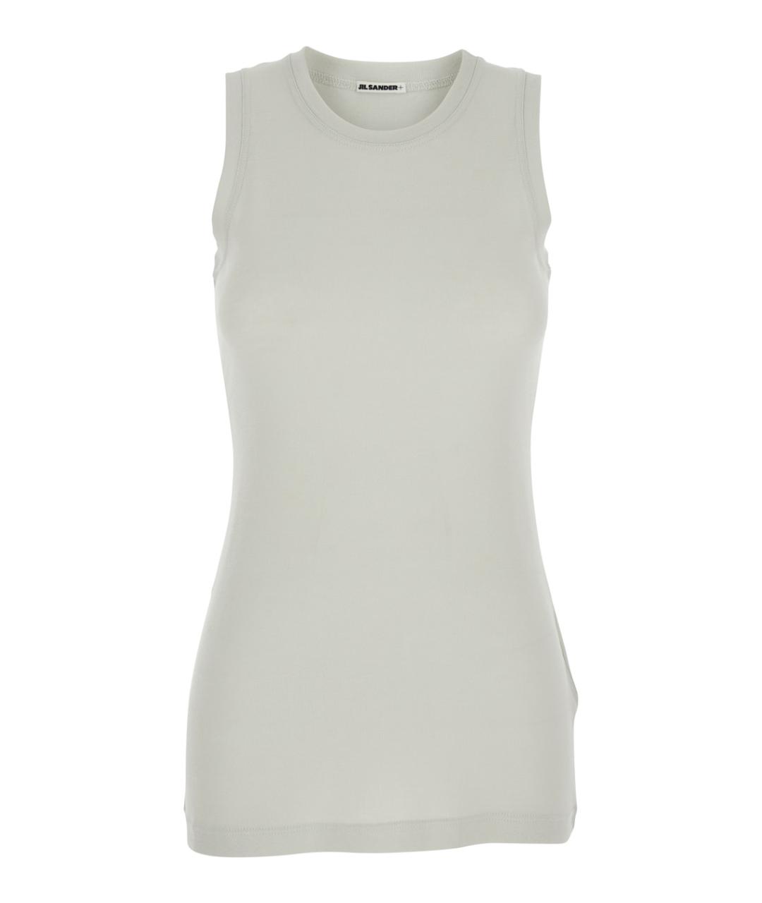 JIL SANDER Мульти хлопковая майка, фото 4