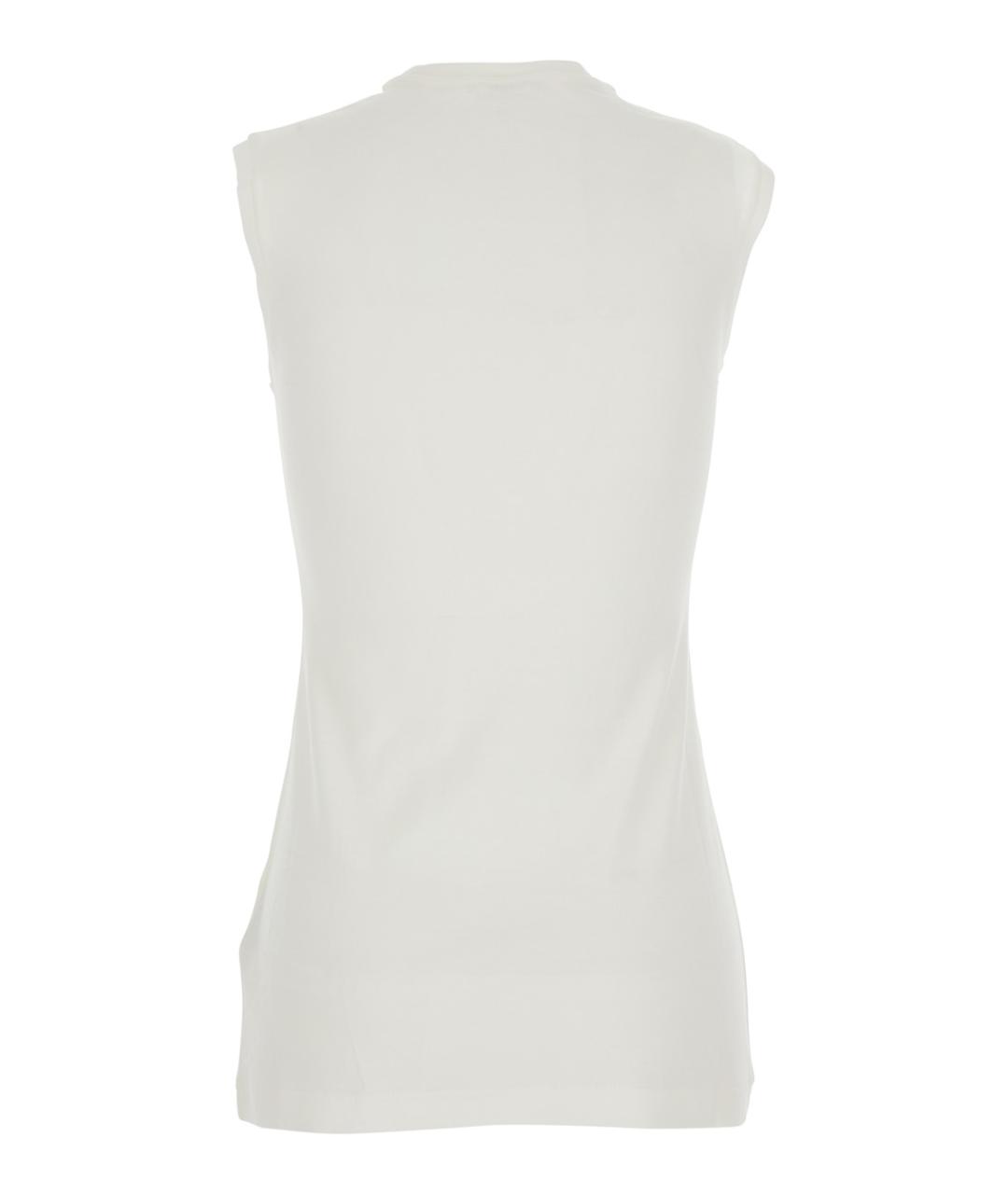 JIL SANDER Мульти хлопковая майка, фото 2