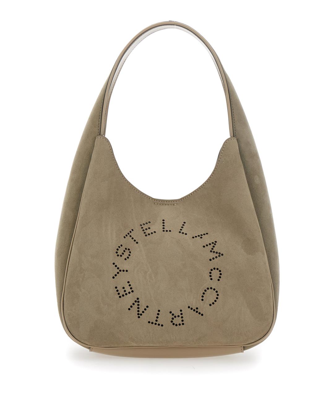 STELLA MCCARTNEY Бежевая синтетическая сумка через плечо, фото 1