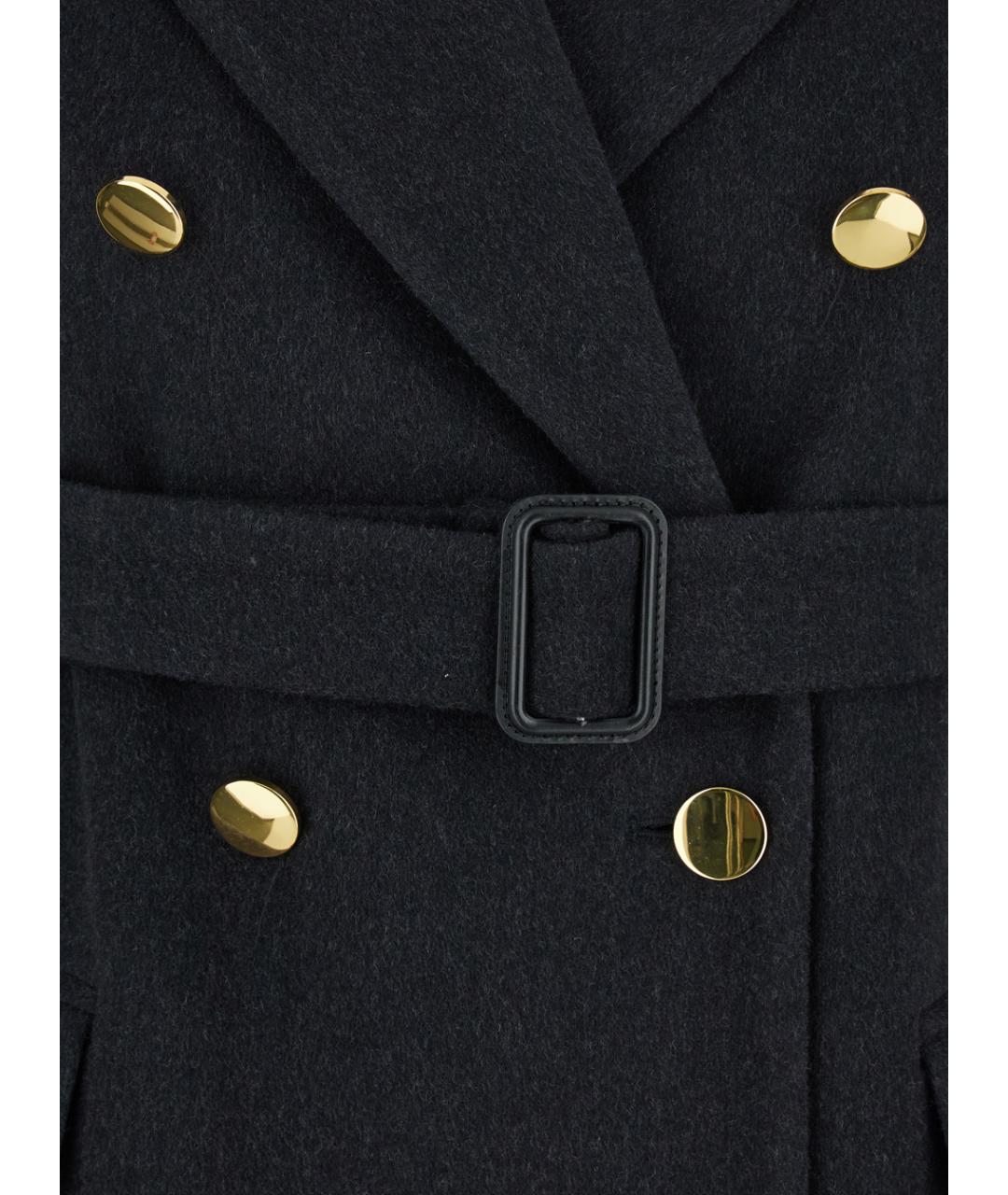 TAGLIATORE Серое шерстяное пальто, фото 3