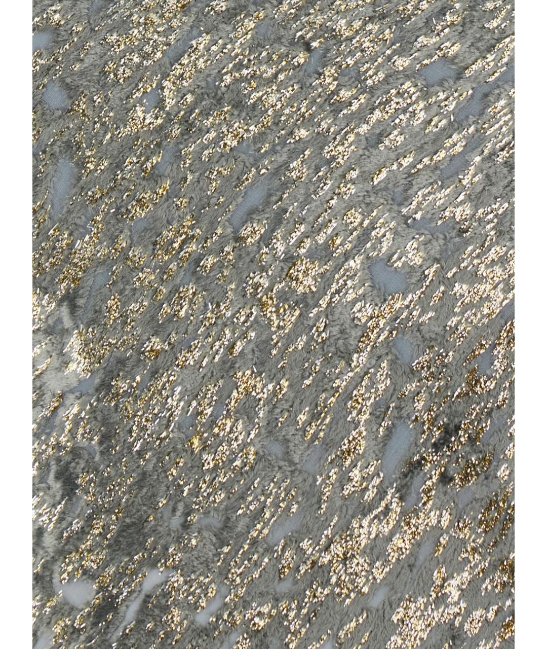 FORTE FORTE Серое вискозное коктейльное платье, фото 3