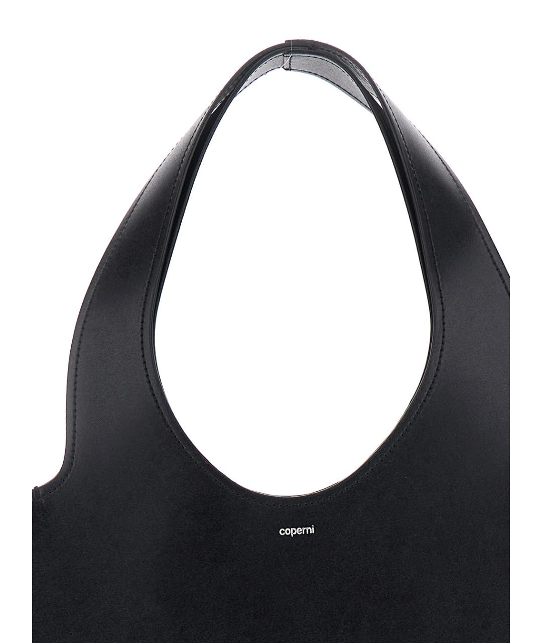 COPERNI Черная кожаная сумка через плечо, фото 3