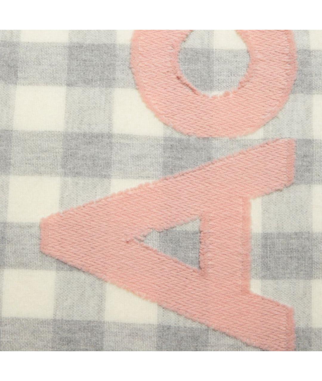 ACNE STUDIOS Серый шарф, фото 3