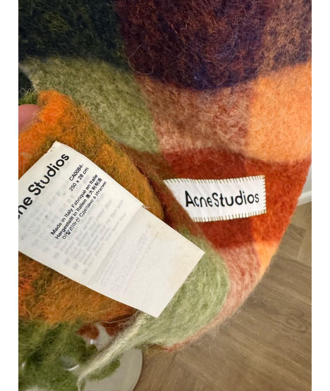 ACNE STUDIOS Мульти шарф, фото 7