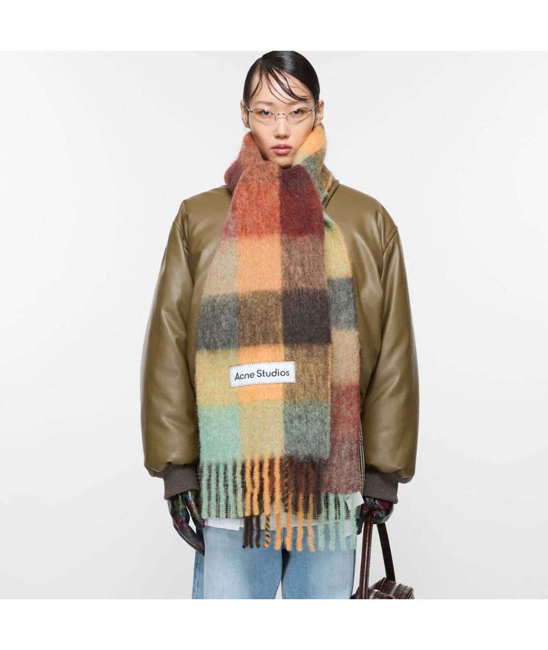 ACNE STUDIOS Мульти шарф, фото 2