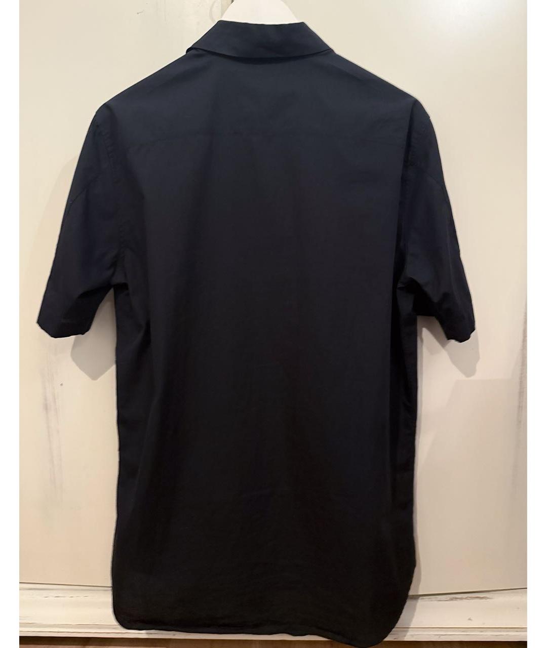 RAF SIMONS Черная хлопковая кэжуал рубашка, фото 2