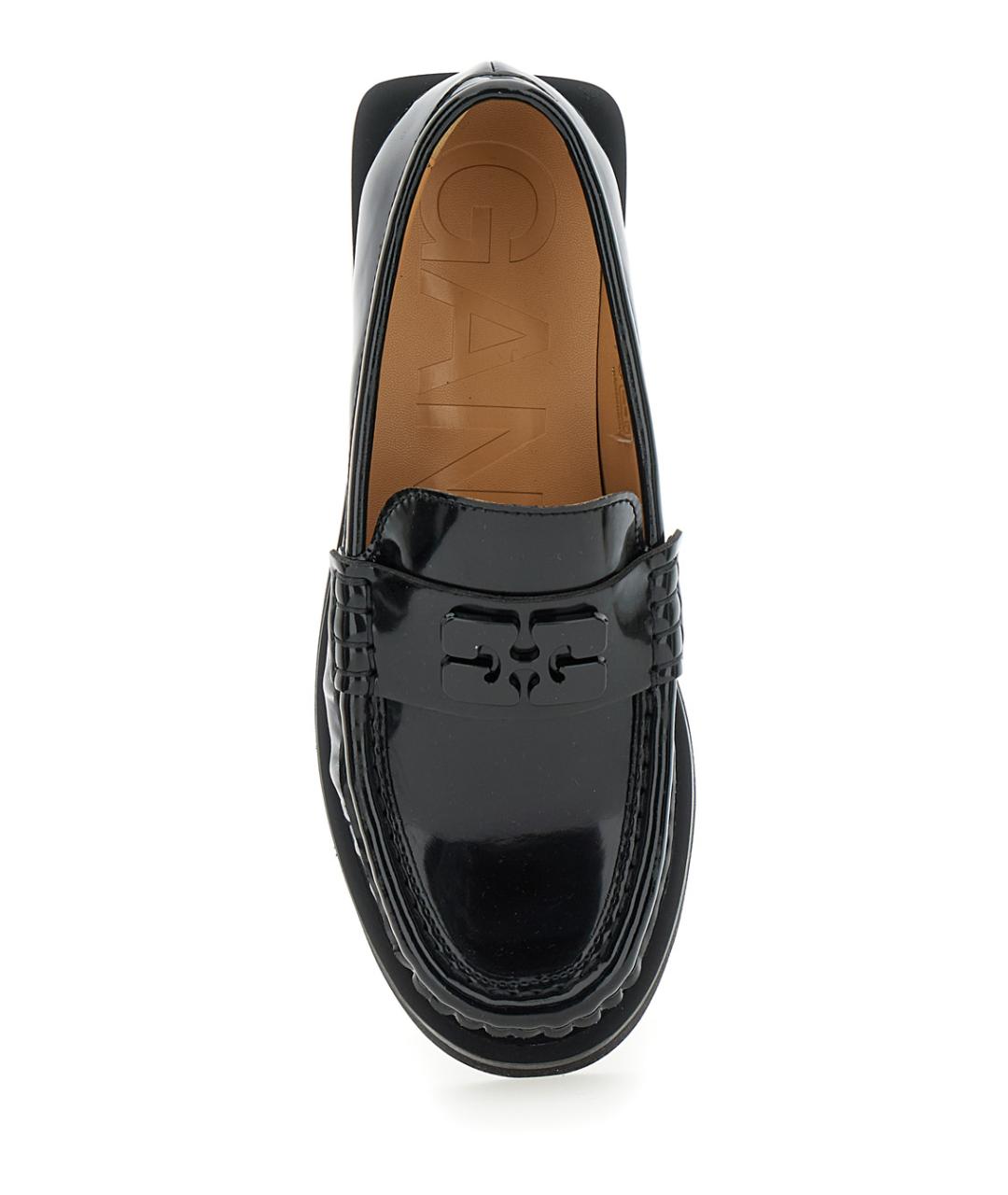 GANNI Черные лоферы, фото 4