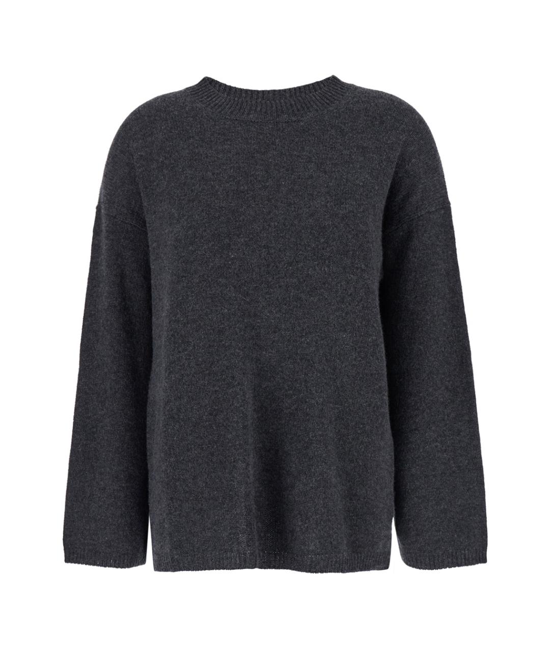 ALLUDE Серый кашемировый джемпер / свитер, фото 1