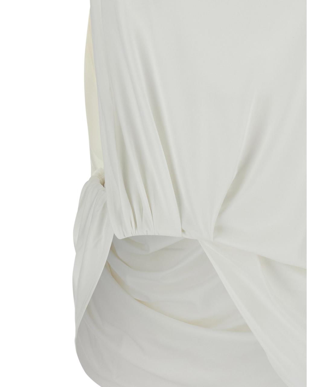 JACQUEMUS Белая вискозная блузы, фото 3