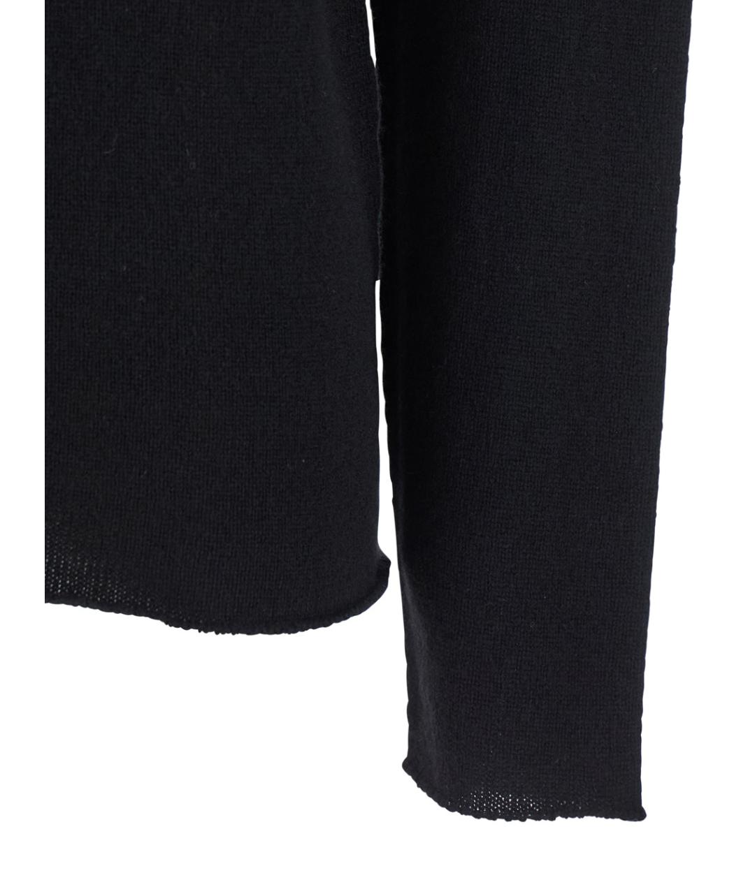 ANTONELLI Черный шерстяной джемпер / свитер, фото 2