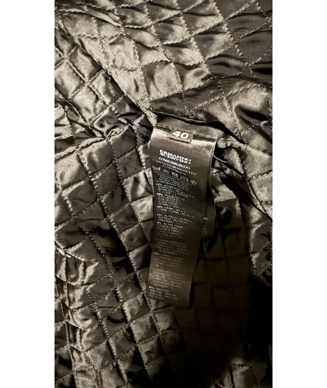 ERMANNO SCERVINO Серое шерстяное пальто, фото 5