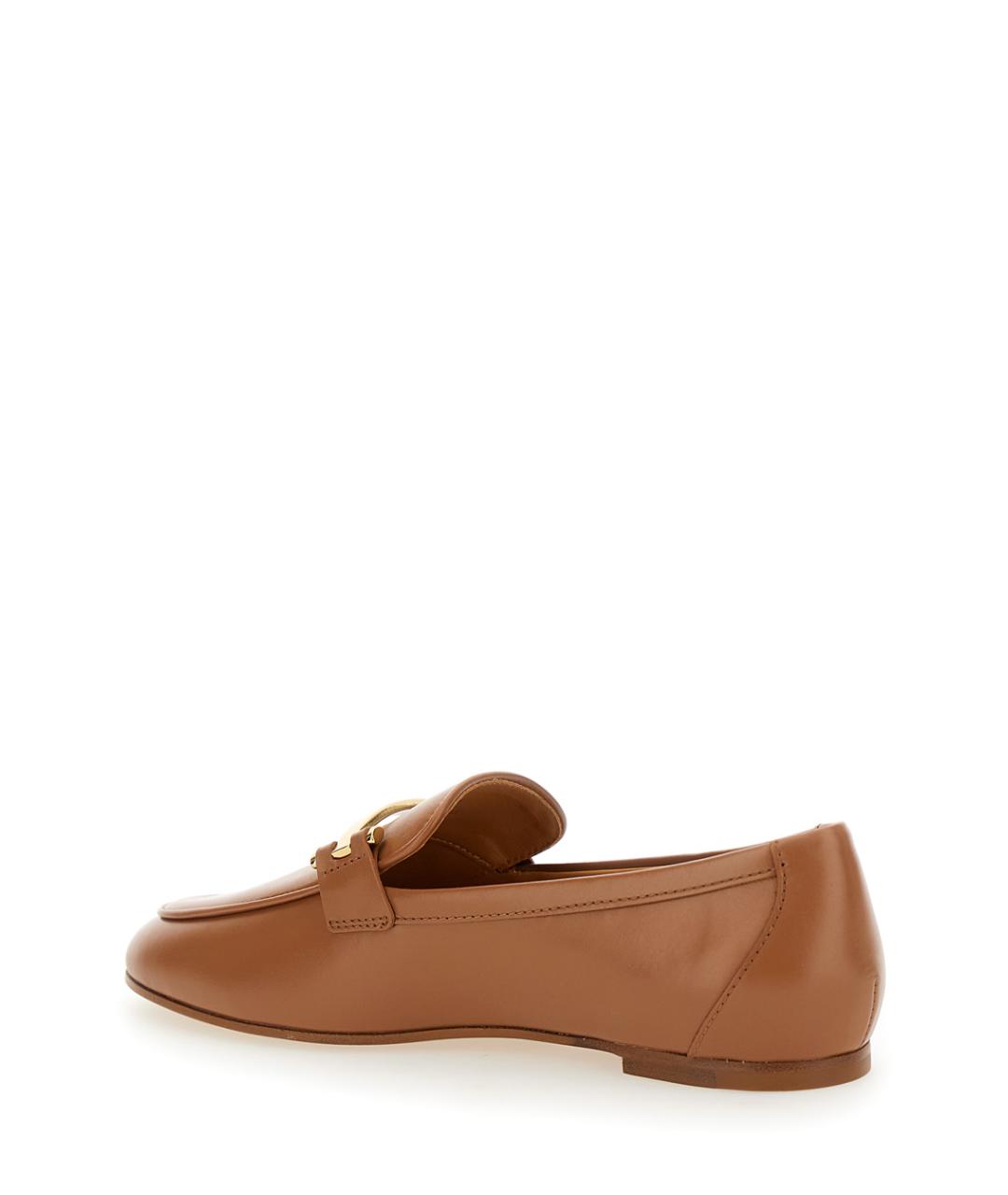 TOD'S Коричневые кожаные лоферы, фото 2