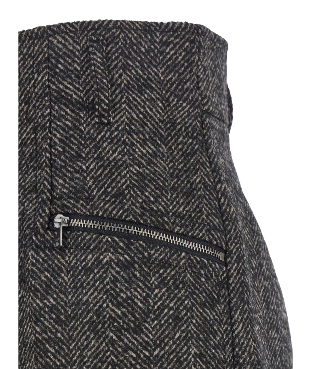 MAX MARA Мульти шерстяные шорты, фото 3