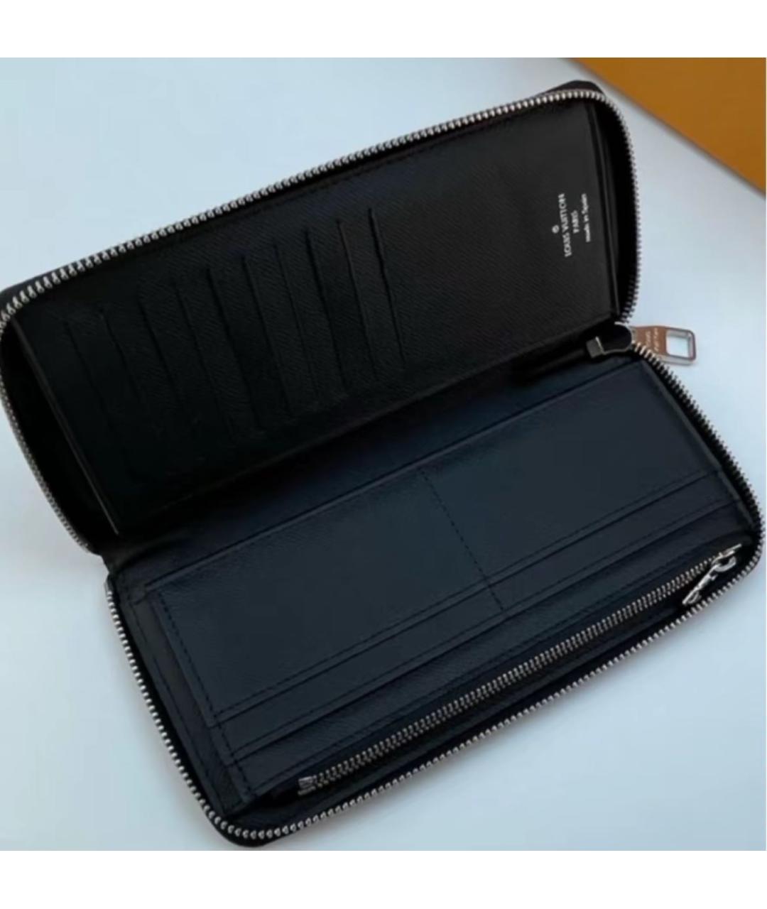LOUIS VUITTON Черный кошелек, фото 4