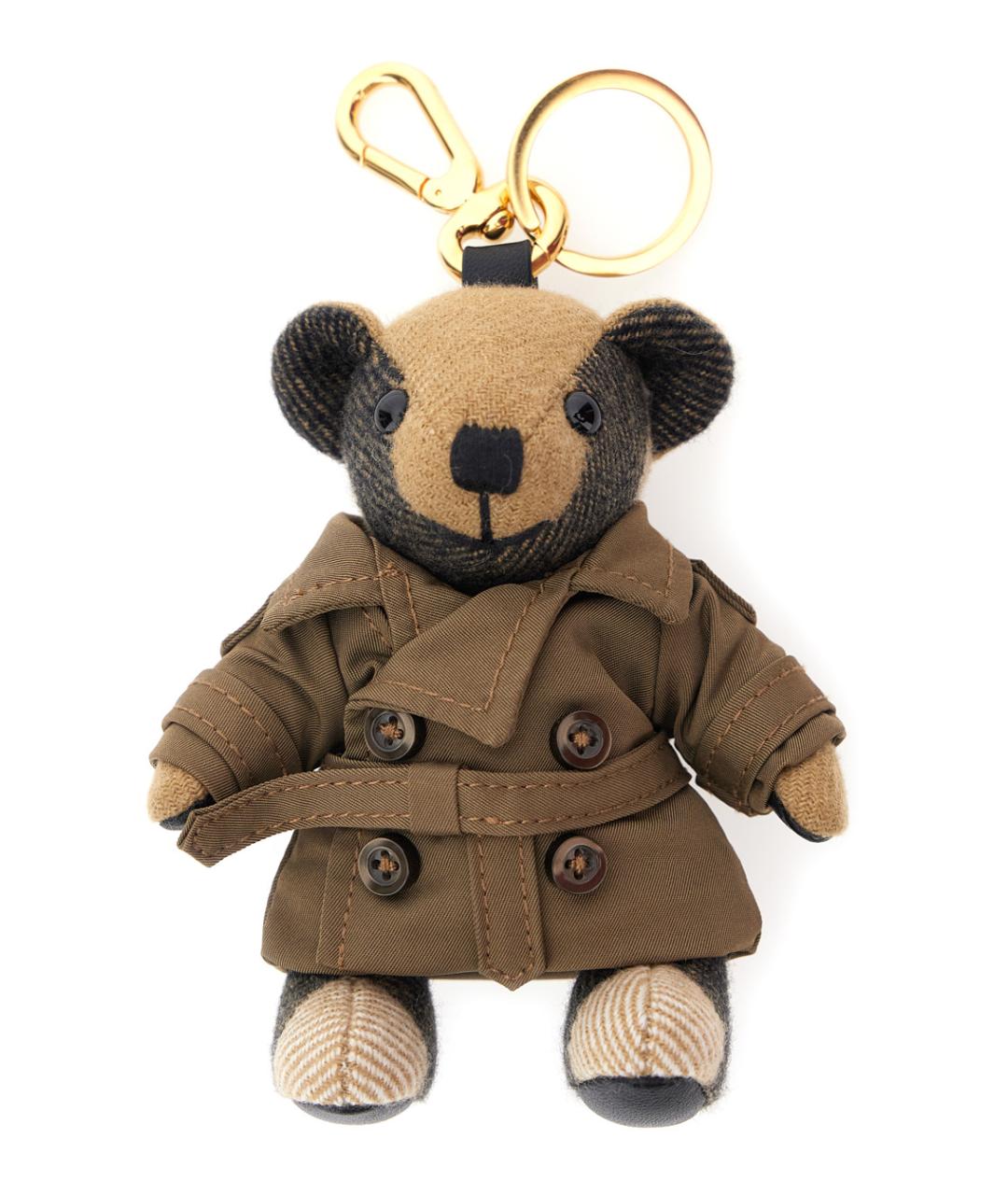 BURBERRY Коричневый брелок, фото 1