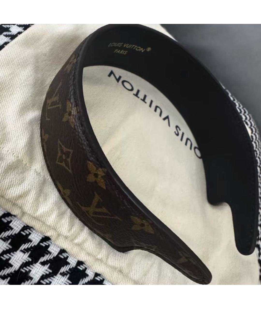 LOUIS VUITTON Коричневый ободок, фото 2